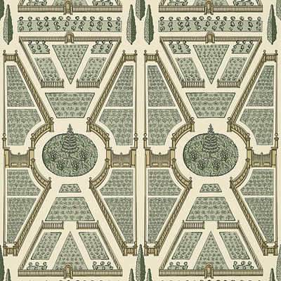 ANNA FRENCH WALLCOVERING-AERIAL GARDEN- AT9597