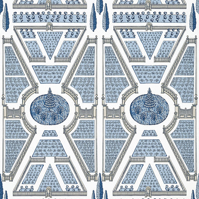 ANNA FRENCH WALLCOVERING-AERIAL GARDEN- AT9600