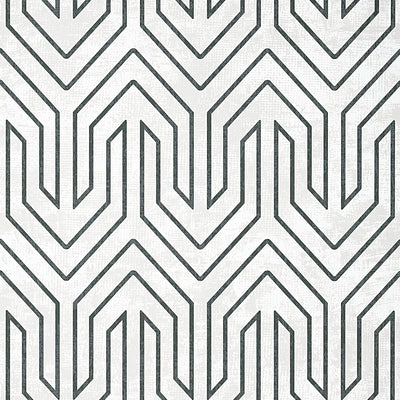 ANNA FRENCH WALLCOVERING-COLBURN CHEVRON- AT9615