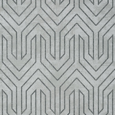 ANNA FRENCH WALLCOVERING-COLBURN CHEVRON- AT9670
