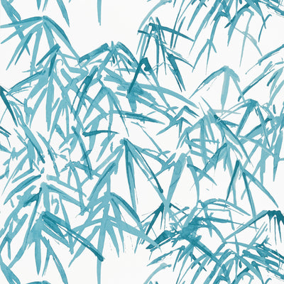 Anna French wallcovering, Kyoto Leaves pattern , Navy color, Chinoiserie,Leaves,Toile style type , pattern number  AT9868