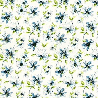 Stout Fabrics , Baldwin Baldwin, Blue color, Multipurpose Print style type , pattern number  BALD-2