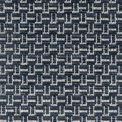 Stout Fabrics , Banville Banville, Blue color, Upholstery Chenille style type , pattern number  BANV-2