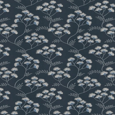 Stout Fabrics , Beaufort Beaufort, Blue color, Multipurpose Embroideries style type , pattern number  BEAU-2