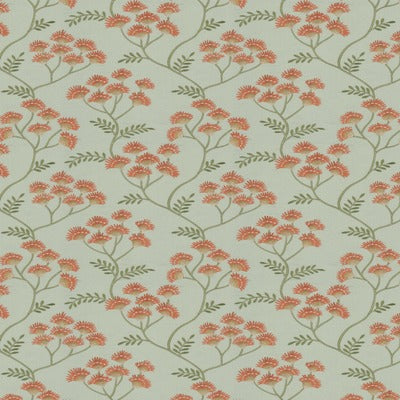 Stout Fabrics , Beaufort Beaufort, Orange color, Multipurpose Embroideries style type , pattern number  BEAU-5