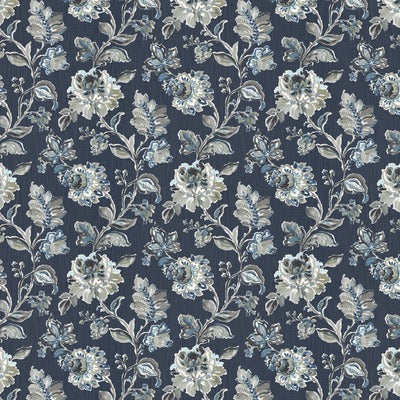 Stout Fabrics , Belfry Belfry, Blue color, Multipurpose Print style type , pattern number  BELF-1