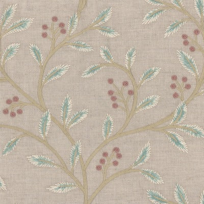 Stout Fabrics , Bevan Bevan, Spa color, Multipurpose Embroideries style type , pattern number  BEVA-2