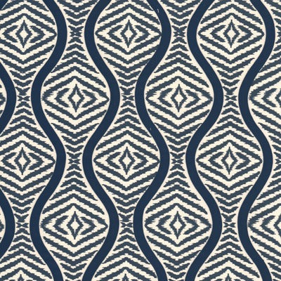 Stout Fabrics , Bigwig Bigwig, Blue color, Multipurpose Print style type , pattern number  BIGW-1