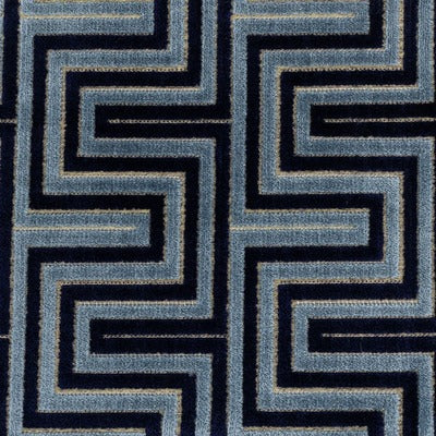 Stout Fabrics , Blitz Blitz, Blue color, Upholstery Velvet style type , pattern number  BLIT-1