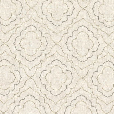 Stout Fabrics , Brubeck Brubeck, Gold color, Drapery Embroideries style type , pattern number  BRUB-1