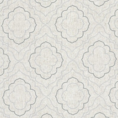 Stout Fabrics , Brubeck Brubeck, Grey color, Drapery Embroideries style type , pattern number  BRUB-2