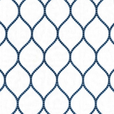 Stout Fabrics , Cambridge Cambridge, Blue color, Multipurpose Embroideries style type , pattern number  CAMB-1