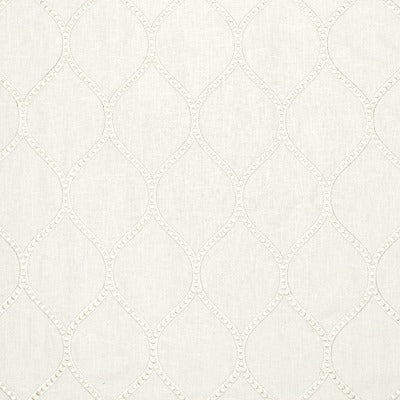 Stout Fabrics , Cambridge Cambridge, White color, Multipurpose Embroideries style type , pattern number  CAMB-4