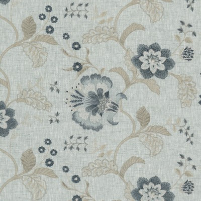 Stout Fabrics , Cleopatra Cleopatra, Blue color, Multipurpose Embroideries style type , pattern number  CLEO-2