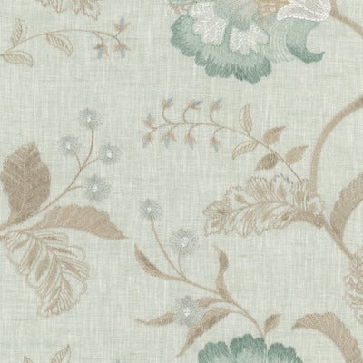 Stout Fabrics , Cleopatra Cleopatra, Spa color, Multipurpose Embroideries style type , pattern number  CLEO-4