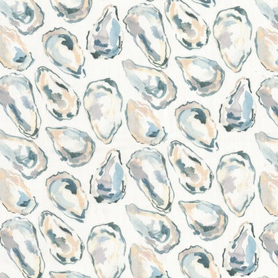 Stout Fabrics , Coastal Coastal, Teal color, Multipurpose Print style type , pattern number  COAS-1