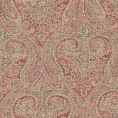 Stout Fabrics , Cooper Cooper, Red color, Multipurpose Print style type , pattern number  COOP-1