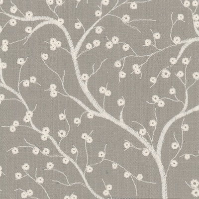 Stout Fabrics , Crumpet Crumpet, Grey color, Multipurpose Embroideries style type , pattern number  CRUM-5