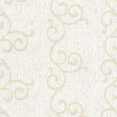 Stout Fabrics , Dianthus Dianthus, White color, Drapery Embroideries style type , pattern number  DIAN-1