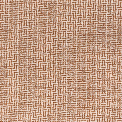 Stout Fabrics , Dixie Dixie, Orange color, Multipurpose Chenille style type , pattern number  DIXI-2