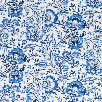 Stout Fabrics , Dolan Dolan, Blue color, Multipurpose Print style type , pattern number  DOLA-1