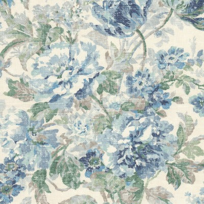 Stout Fabrics , Doyle Doyle, Blue color, Multipurpose Print style type , pattern number  DOYL-2