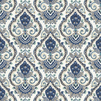 Stout Fabrics , Eaton Eaton, Blue color, Multipurpose Print style type , pattern number  EATO-3
