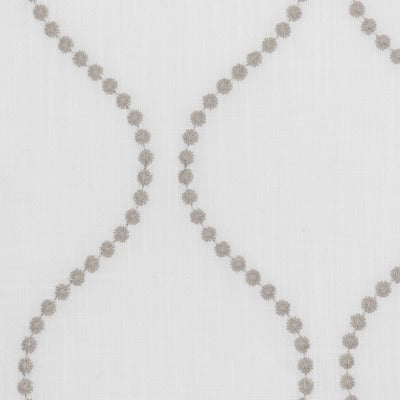Stout Fabrics , Elvira Elvira, Grey color, Drapery Embroideries style type , pattern number  ELVI-3