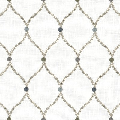 Stout Fabrics , Evian Evian, Grey color, Drapery Embroideries style type , pattern number  EVIA-2