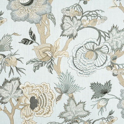 THIBAUT FABRICS-INDIENNE JACOBEAN-F936420