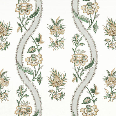 THIBAUT FABRICS-RIBBON FLORAL-F936421