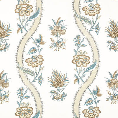 THIBAUT FABRICS-RIBBON FLORAL-F936425