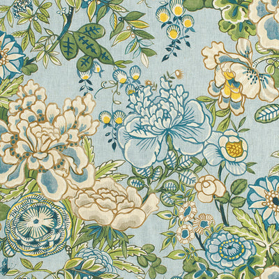 THIBAUT FABRICS-PEONY GARDEN-F942020