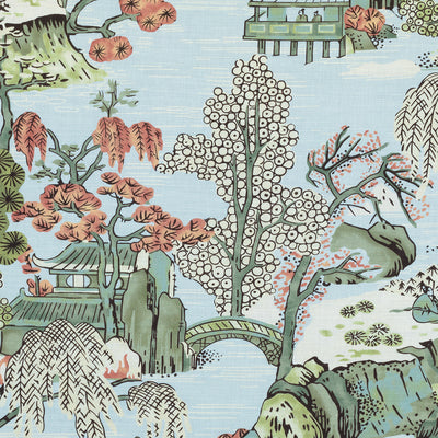 THIBAUT FABRICS-ASIAN SCENIC-F975460