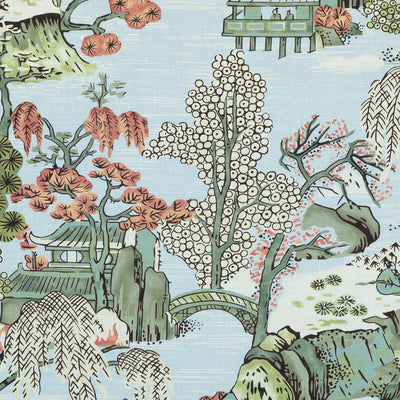 THIBAUT FABRICS-ASIAN SCENIC-F975460