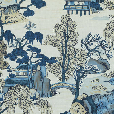 THIBAUT FABRICS-ASIAN SCENIC-F975461