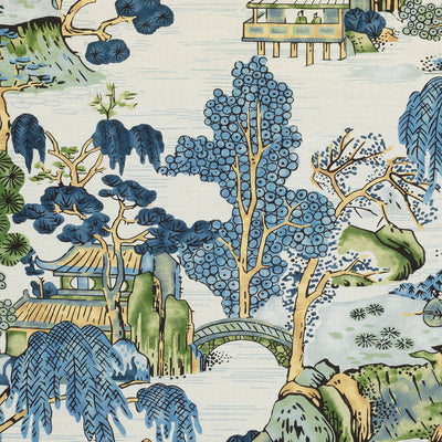 THIBAUT FABRICS-ASIAN SCENIC-F975462