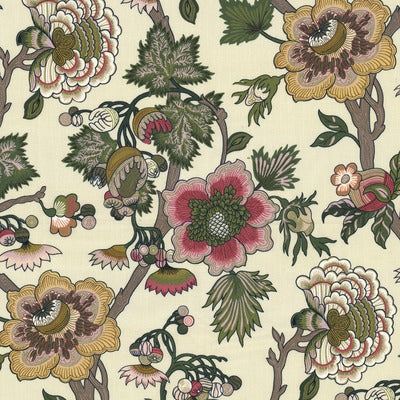 Stout Fabrics , Faben Faben, Green color, Multipurpose Print style type , pattern number  FABE-2