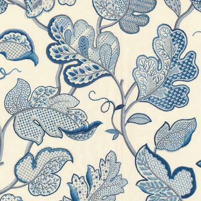 Stout Fabrics , Forecast Forecast, Blue color, Multipurpose Print style type , pattern number  FORE-1