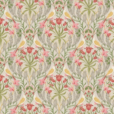 Stout Fabrics , Freda Freda, Pink color, Multipurpose Print style type , pattern number  FRED-2