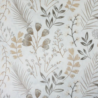 Stout Fabrics , Frolic Frolic, Beige color, Multipurpose Embroideries style type , pattern number  FROL-2