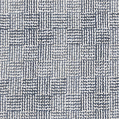 Stout Fabrics , Gertrude Gertrude, Blue color, Multipurpose Wovens style type , pattern number  GERT-2