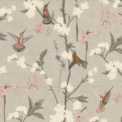 Stout Fabrics , Giradel Giradel, Pink color, Multipurpose Embroideries style type , pattern number  GIRA-1