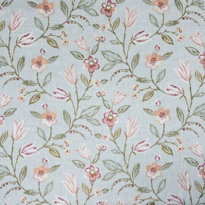 Stout Fabrics , Gwyneth Gwyneth, Blue color, Multipurpose Embroideries style type , pattern number  GWYN-2