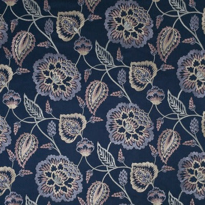 Stout Fabrics , Hayworth Hayworth, Blue color, Multipurpose Embroideries style type , pattern number  HAYW-1