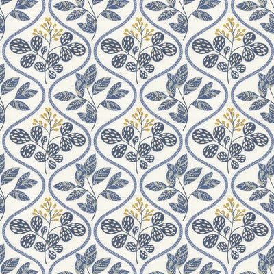 Stout Fabrics , Hutton Hutton, Blue color, Multipurpose Print style type , pattern number  HUTT-1