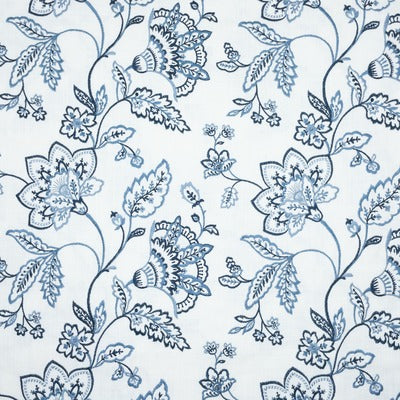 Stout Fabrics , Illinois Illinois, Blue color, Multipurpose Embroideries style type , pattern number  ILLI-2