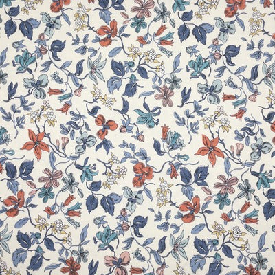 Stout Fabrics , Isola Isola, Blue color, Multipurpose Print style type , pattern number  ISOL-1