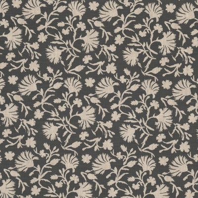 Stout Fabrics , Jamil Jamil, Black color, Multipurpose Print style type , pattern number  JAMI-1