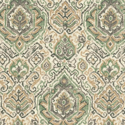 Stout Fabrics , Karachi Karachi, Green color, Multipurpose Print style type , pattern number  KARA-1